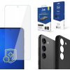 Ochranná fólia 3mk na displej a silikónové puzdro pre Samsung Galaxy S23 5G