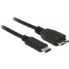 Delock kábel SuperSpeed USB 10 Gbps (USB 3.1, Gen 2) USB Type-C™ samec > USB type Micro-B samec 0.5 m čierny Delock kábel SuperSpeed USB 10 Gbps (USB 3.1, Gen 2) USB Type-C™ samec > USB type Micro-B samec 0.5 m čierny