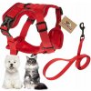 Postroj pre malého psa alebo mačku typu GUARD, netlačí, reflexný + VODÍTKO XL Postroj pre malého psa alebo mačku typu GUARD, netlačí, reflexný + VODÍTKO XL