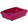 Toaleta Magic Cat Economy s okrajom červená 50x38x14cm Toaleta Magic Cat Economy s okrajom červená 50x38x14cm