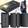 Solárna powerbanka 26800mAh, 5V 2A nabíjanie, vodeodolná, ideálna na turistiku Solárna powerbanka 26800mAh, 5V 2A nabíjanie, vodeodolná, ideálna na turistiku