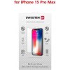 Swissten 2,5D Ochranné tvrdené sklo, Apple iPhone 15 Pro Max 8595217483408 Swissten 2,5D Ochranné tvrdené sklo, Apple iPhone 15 Pro Max 8595217483408