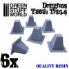 Green Stuff World Resin Dragon Teeth Traps for Tanks – resinové protitankové zátarasy (6 ks) Green Stuff World Resin Dragon Teeth Traps for Tanks – resinové protitankové zátarasy (6 ks)