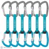 Petzl DJINN AXESS set expresiek, 11 cm, 6 ks, tyrkysová Petzl DJINN AXESS set expresiek, 11 cm, 6 ks, tyrkysová