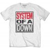 System of a Down Tričko Triple Stack Box Unisex White 2XL System of a Down Tričko Triple Stack Box Unisex White 2XL