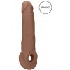 RealRock Penis Sleeve 9 - brown