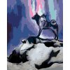 ZUTY Maľovanie podľa čísel DVOJHLAVÝ VLK Rámovanie bez rámu a bez vypnutia plátna Rozmer 80 x 100 cm