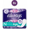 Always Intímky To Go Normal vložky 8 x 20 ks