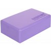 Merco Yoga kocka blok na jógu 22,5x15x7,5 cm fialová Merco Yoga kocka blok na jógu 22,5x15x7,5 cm fialová