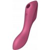 Satisfyer Curvy Trinity 3 stimulátor klitorisu s vibráciami - Červený Satisfyer Curvy Trinity 3 stimulátor klitorisu s vibráciami - Červený