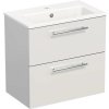 Kúpeľňová skrinka s umývadlom Intedoor TRENTA 60 cm biela vysoce lesklá TRE MINI 60 2Z S A0016 Kúpeľňová skrinka s umývadlom Intedoor TRENTA 60 cm biela vysoce lesklá TRE MINI 60 2Z S A0016