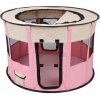 Pet Round ohrádka pre psov ružové balenie 1 ks Pet Round ohrádka pre psov ružové balenie 1 ks