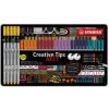 Kreatívny set STABILO Creative Tips ARTY 50 ks sada URBAN - 10 rôznych farieb Kreatívny set STABILO Creative Tips ARTY 50 ks sada URBAN - 10 rôznych farieb