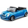 Bburago Mini Cooper S Cabriolet 1:32 modrá metalíza (BB18-43041) Bburago Mini Cooper S Cabriolet 1:32 modrá metalíza (BB18-43041)