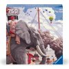 Čtvercové puzzle Ravensburger 750 dílků Art&Soul: Cesta kolem světa za 80 dní Čtvercové puzzle Ravensburger 750 dílků Art&Soul: Cesta kolem světa za 80 dní