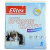 Elitex Špongiová utierka 5 ks Elitex Špongiová utierka 5 ks