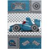 Dětský koberec Kids 460 blue Kruh 120 cm průměr Dětský koberec Kids 460 blue Kruh 120 cm průměr