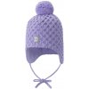 Reima - detské funkčné oblečenie Reima merino čiapka pre deti s brmbolcom - Nunavut Farba: Svetlofialová, Veľkosť: 46 Reima - detské funkčné oblečenie Reima merino čiapka pre deti s brmbolcom - Nunavut Farba: Svetlofialová, Veľkosť: 46