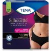 TENA Silhouette Plus Low Waist Black M čierne dámske naťahovacie inkontinenčné nohavičky 1x12 ks TENA Silhouette Plus Low Waist Black M čierne dámske naťahovacie inkontinenčné nohavičky 1x12 ks