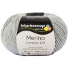 Vlna na pletenie SCHACHENMAYR MERINO Extrafine 120 00190 sivá svetlá Vlna na pletenie SCHACHENMAYR MERINO Extrafine 120 00190 sivá svetlá