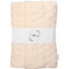 Baby Nellys Luxusná bavlnená pletená deka, dečka CUBE, 80 x 100 cm - ecru Baby Nellys Baby Nellys Luxusná bavlnená pletená deka, dečka CUBE, 80 x 100 cm - ecru Baby Nellys