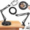 LED Stolná Lampa Kozmetická Lampa Stmievač Lupa Zväčšovacie Sklo LED Stolná Lampa Kozmetická Lampa Stmievač Lupa Zväčšovacie Sklo
