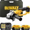 DEWALT 18V XR 125 mm aku uhlová brúska, 2x 4,0 Ah DCG412M2-QW DEWALT 18V XR 125 mm aku uhlová brúska, 2x 4,0 Ah DCG412M2-QW