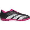 Pánske turfy adidas, PREDATOR EDGE.4 TF čierna,biela,ružová, 44 2/3 Pánske turfy adidas, PREDATOR EDGE.4 TF čierna,biela,ružová, 44 2/3