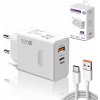 RÝCHLA SIEŤOVÁ NABÍJAČKA 120W PRE TELEFÓN USB-C PD QC 3.0 GaN + KÁBEL RÝCHLA SIEŤOVÁ NABÍJAČKA 120W PRE TELEFÓN USB-C PD QC 3.0 GaN + KÁBEL