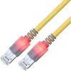 Easylan CS1OYCDCD0020 RJ45 sieťové káble, prepojovacie káble CAT 6 S/FTP 2.00 m žltá dvojžilový tienený, bez halogénov, samozhášavý 1 ks; CS1OYCDCD0020 Easylan CS1OYCDCD0020 RJ45 sieťové káble, prepojovacie káble CAT 6 S/FTP 2.00 m žltá dvojžilový tienený, bez halogénov, samozhášavý 1 ks; CS1OYCDCD0020