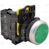Tracon electric Klasický tlačidlový spínač zelený Tracon electric Klasický tlačidlový spínač zelený