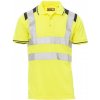Payper GUARD+ Reflexná polokošeľa pánska Fluorescent yellow-Navy blue S