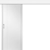 ERKADO Posuvné dvere na stenu Baldur - Biele (UV Lak) 90/197 cm