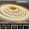 LEDprodukt PROFI LED pásik 128LED/m SMD2835 9,6W/m neutrálna biela IP20 24V - vysokosvietivý LEDprodukt PROFI LED pásik 128LED/m SMD2835 9,6W/m neutrálna biela IP20 24V - vysokosvietivý