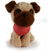 Plyšový psík, 21 cm, béžový Plyšový psík, 21 cm, béžový