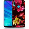 Picasee silikónový prehľadný obal pre Huawei P Smart 2019 - Dark Peonny Picasee silikónový prehľadný obal pre Huawei P Smart 2019 - Dark Peonny