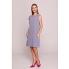 Stylove Dámske šaty bez rukávov | šedá S408 - EU XXL S408 Stylove Dámske šaty bez rukávov | šedá S408 - EU XXL S408