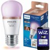 LED žiarovka E27 Ball P45 4,9W = 40W 470lm 2200-6500K RGB + TW Smart SMART WiFi Bluetooth App WiZ Philips LED žiarovka E27 Ball P45 4,9W = 40W 470lm 2200-6500K RGB + TW Smart SMART WiFi Bluetooth App WiZ Philips