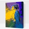 Vymalujsisam.sk Maľovanie podľa čísiel - Papagáj Veľkosť: 40x60cm, Rám: Na kartónovej doske Vymalujsisam.sk Maľovanie podľa čísiel - Papagáj Veľkosť: 40x60cm, Rám: Na kartónovej doske