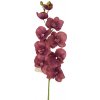 Luxusná umelá orchidea x9 fialová 95cm silikónová, gumová Luxusná umelá orchidea x9 fialová 95cm silikónová, gumová