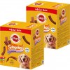 PEDIGREE® Mega Box SchmackosTM - doplnkové krmivo pre dospelé psy (príchuť hovädzie, jahňacie a hydina) - 2x790g PEDIGREE® Mega Box SchmackosTM - doplnkové krmivo pre dospelé psy (príchuť hovädzie, jahňacie a hydina) - 2x790g
