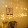 Vnútorný LED vianočný záves - snehové vločky, 3m, 138 LED, rôzne farby na výber Farba: Rôznofarebná Vnútorný LED vianočný záves - snehové vločky, 3m, 138 LED, rôzne farby na výber Farba: Rôznofarebná