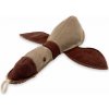 PafDog Kachna Doris Hračka pro psy z kůže a juty 30 cm PafDog Kachna Doris Hračka pro psy z kůže a juty 30 cm