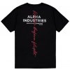 Alpha Industries tričko pánske Signature BP T black Veľkosť: L, Farba: čierna Alpha Industries tričko pánske Signature BP T black Veľkosť: L, Farba: čierna