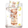 Posteľné obliečky Macko so zajačikom - do postieľky Posteľné obliečky Macko so zajačikom - do postieľky