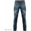 Crazy Backslash print light jeans