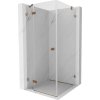 MEXEN/S - Lunar sprchovací kút dvere krídlové ľavá 90 x 90, transparent, ružové zlato 834-090-090-60-00-L MEXEN/S - Lunar sprchovací kút dvere krídlové ľavá 90 x 90, transparent, ružové zlato 834-090-090-60-00-L