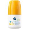 Nivea Sun Protect & Sensitive Detské mlieko na opaľovanie v guľôčke SPF50+ 50 ml Nivea Sun Protect & Sensitive Detské mlieko na opaľovanie v guľôčke SPF50+ 50 ml