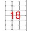 Etikety, univerzálne, 63,5x46,6 mm, zaoblené rohy, APLI, 1800 etikiet bal Etikety, univerzálne, 63,5x46,6 mm, zaoblené rohy, APLI, 1800 etikiet bal