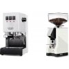 Gaggia Classic E24 BC, white + Eureka Mignon Silenzio 55, CR white Gaggia Classic E24 BC, white + Eureka Mignon Silenzio 55, CR white